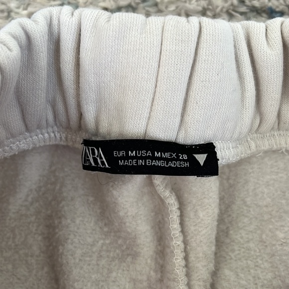 Zara Cream Joggers - Picture 3 of 3